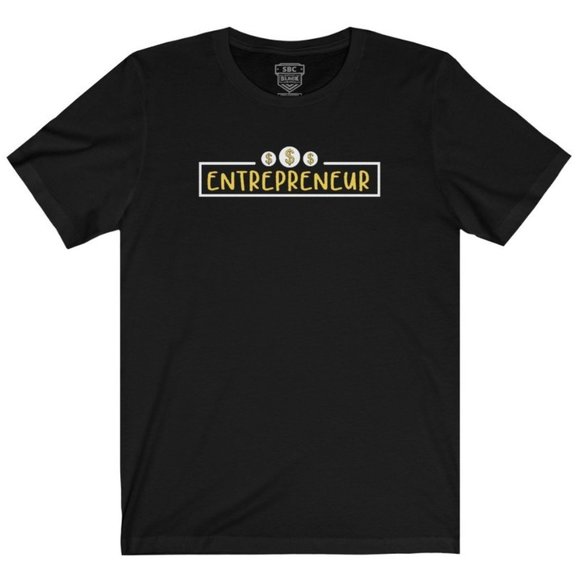 SBC Family Entrepreneurs Short Sleeve Black Tees - Picture 2 of 3